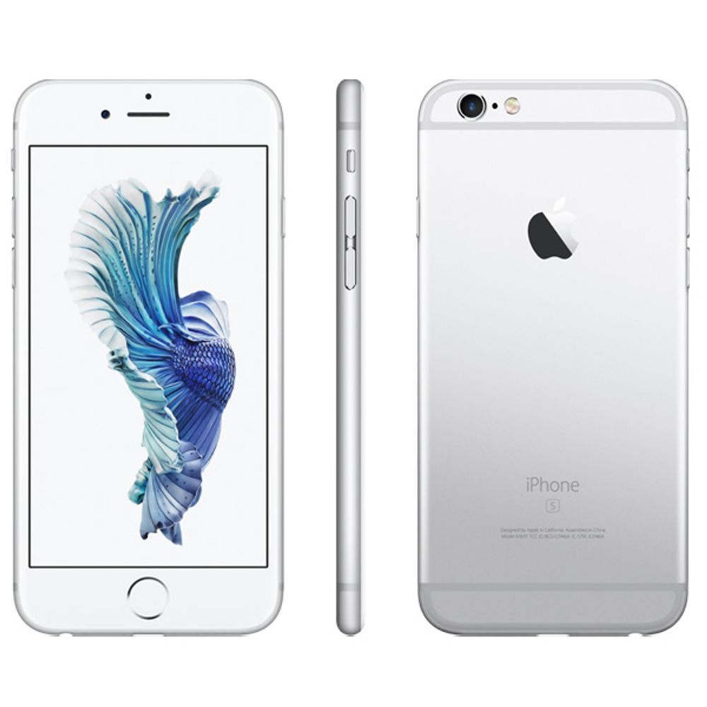 iPhone 6s Apple 32GB Silver Tela 4.7", iOS 11, 4G, 12MP (MN0X2BR/A