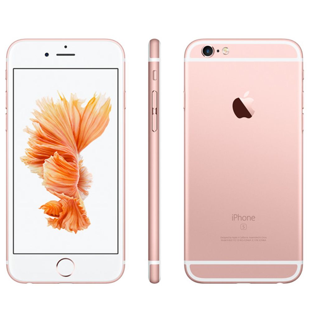 iPhone 6s Apple Rose Gold 32 GB,iOS 11,3D Touch - MN122BR/A - lojaione