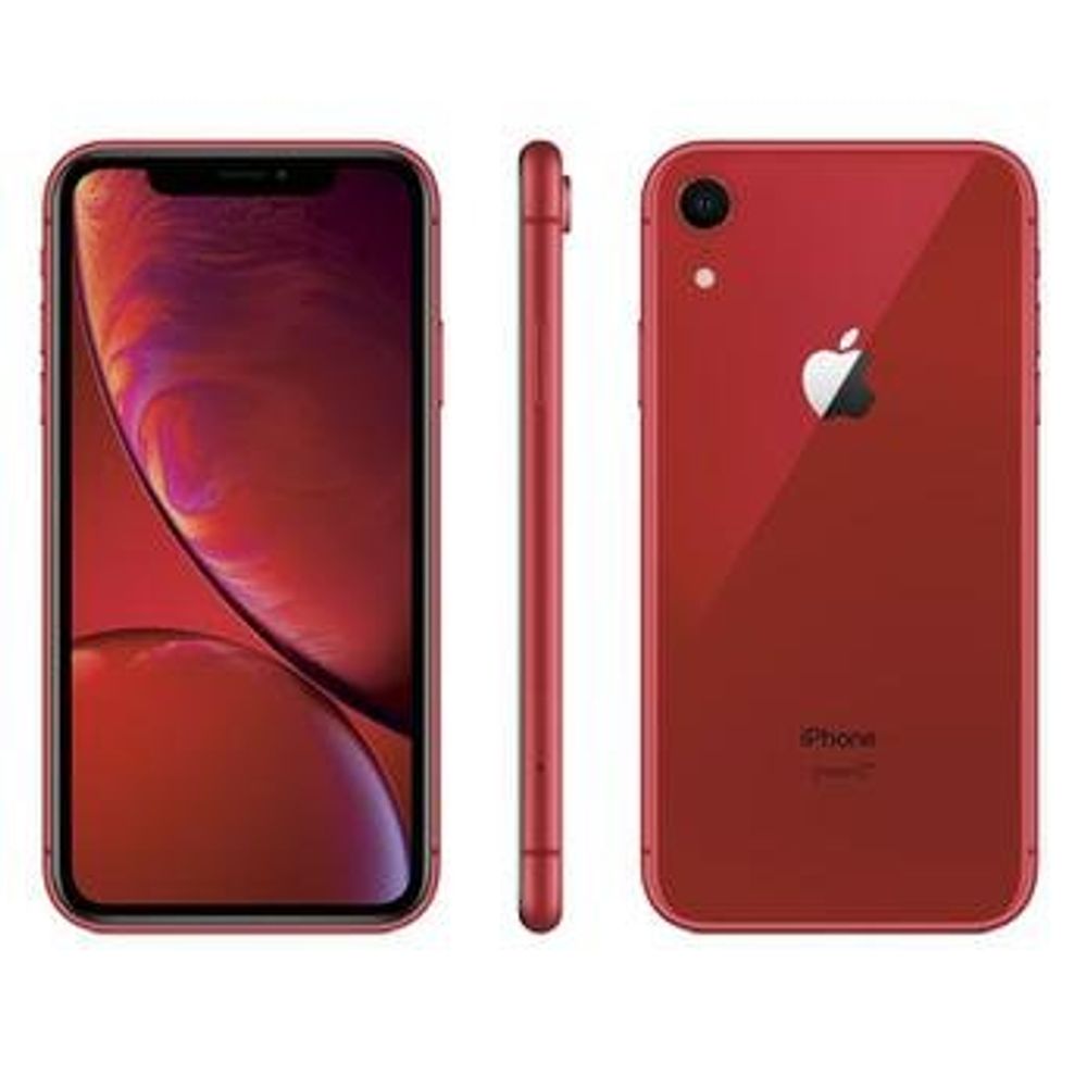 iPhone XR Apple Vermelho 128GB MRYE2BR/A lojaione