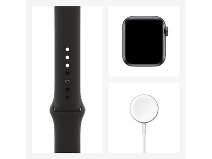 Apple Watch Series 6 (GPS) 40mm caixa prateada de alumínio com pulseira  esportiva Nike platina/preta - Apple Watch Series 6 - Magazine Luiza